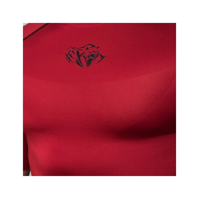 Компрессионная футболка без рукавов Peresvit Air Motion Red Black Tank