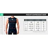 Компрессионная футболка без рукавов Peresvit Air Motion Red Black Tank