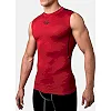 Компрессионная футболка без рукавов Peresvit Air Motion Red Black Tank