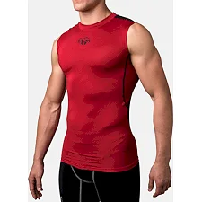 Компресійна футболка з рукавом Peresvit Air Motion Red Black Tank