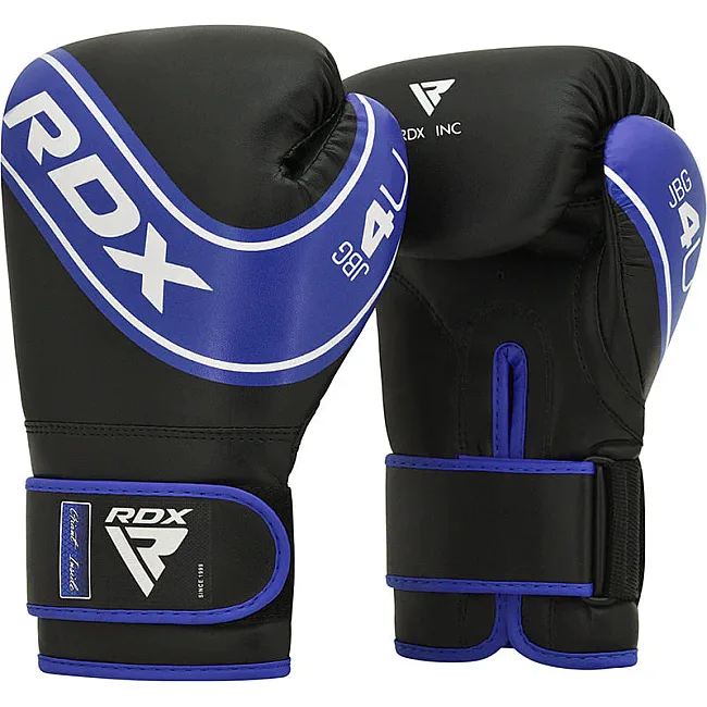 Перчатки детские для бокса RDX 4B Robo Blue