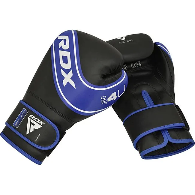 Перчатки детские для бокса RDX 4B Robo Blue