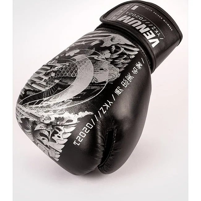 Перчатки детские для бокса VENUM YKZ21 For Black White