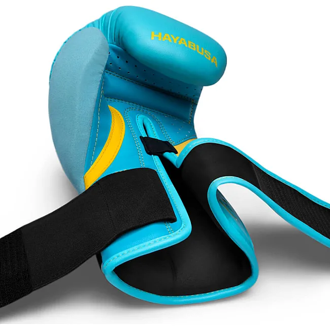 Перчатки для бокса HAYABUSA T3 Blue Yellow