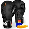 Перчатки для бокса PHANTOM Germany Black (капа в подарок)