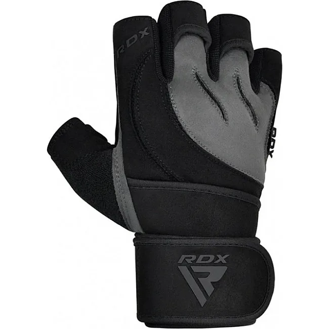 Рукавички для фитнеса RDX L4 Micro Gray/Black