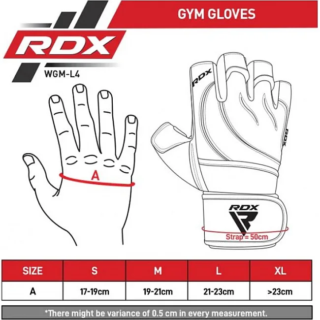 Рукавички для фитнеса RDX L4 Micro Gray/Black