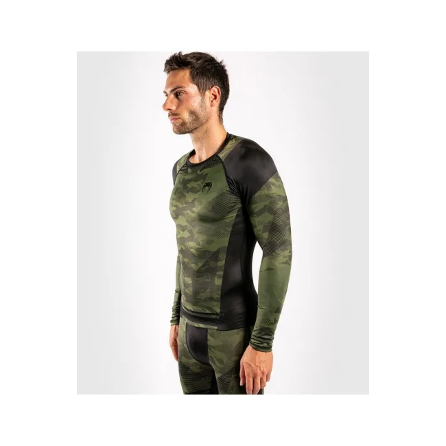 Рашгард з довгим рукавом VENUM Trooper Forest Camo Black