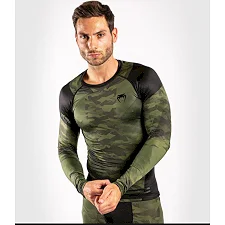 Рашгард з довгим рукавом VENUM Trooper Forest Camo Black