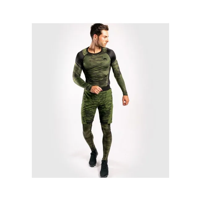 Рашгард з довгим рукавом VENUM Trooper Forest Camo Black