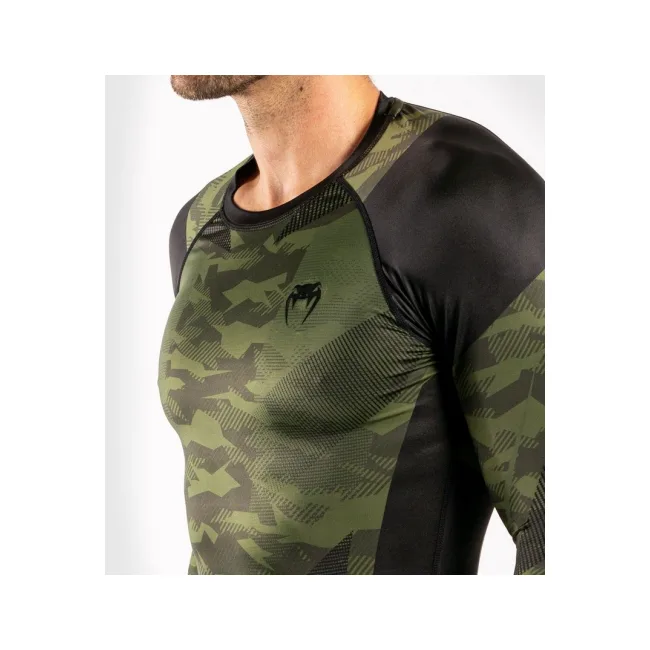 Рашгард з довгим рукавом VENUM Trooper Forest Camo Black