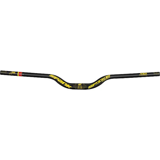 Руль на велосипед SPANK SPIKE 800 Vibrocore™, 50R Black Yellow