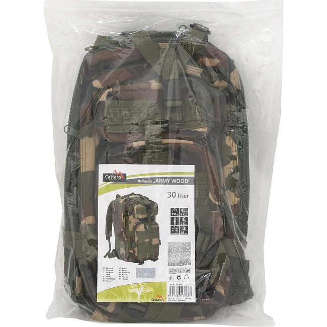 Рюкзак тактический CATTARA 30L ARMY Wood 13862 Камуфляж