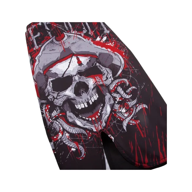 Шорти MMA Venum Pirate 3.0 Fightshorts Black Red
