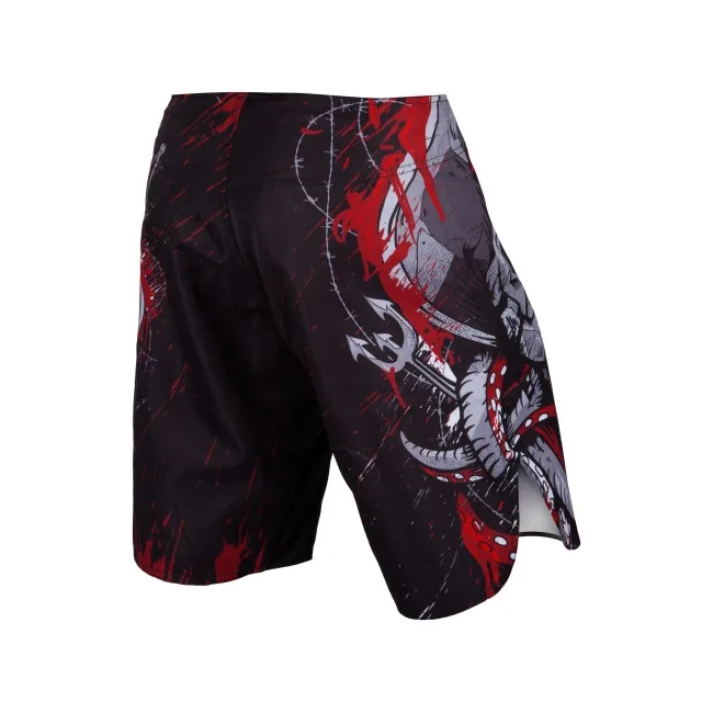 Шорти MMA Venum Pirate 3.0 Fightshorts Black Red