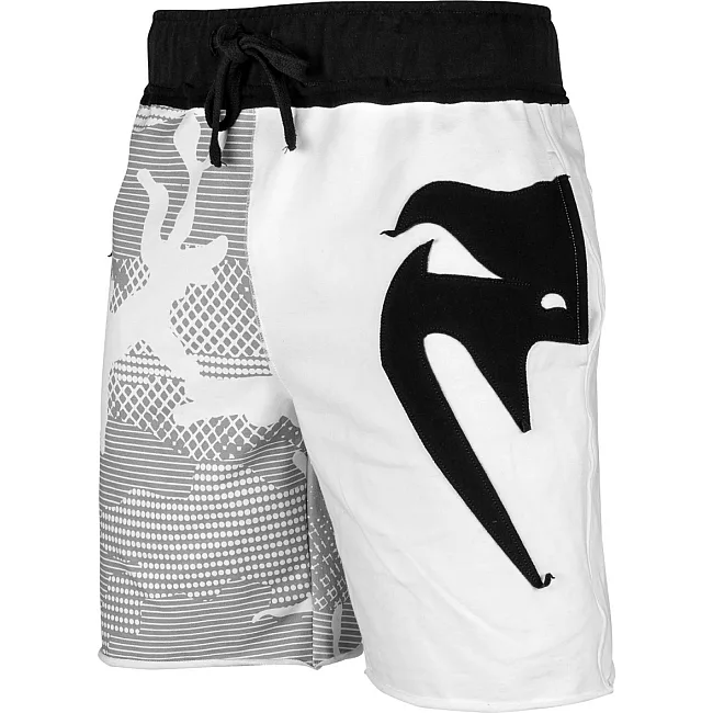 Спортивные шорты VENUM Assault Cotton White Black