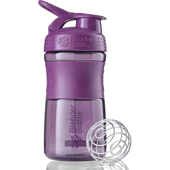 Спортивный шейкер-бутылка BLENDERBOTTLE SportMixer Flip 20oz/590мл Plum