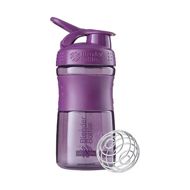 Спортивный шейкер-бутылка BLENDERBOTTLE SportMixer Flip 20oz/590мл Plum