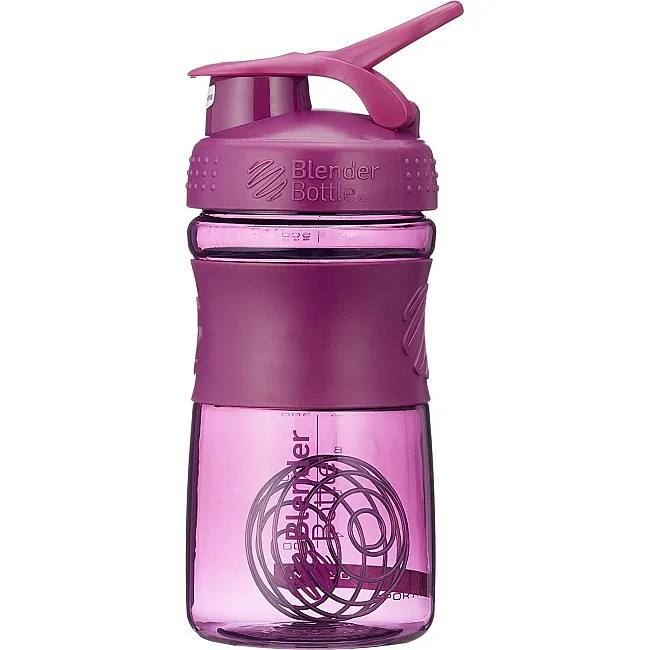 Спортивный шейкер-бутылка BLENDERBOTTLE SportMixer Flip 20oz/590мл Plum