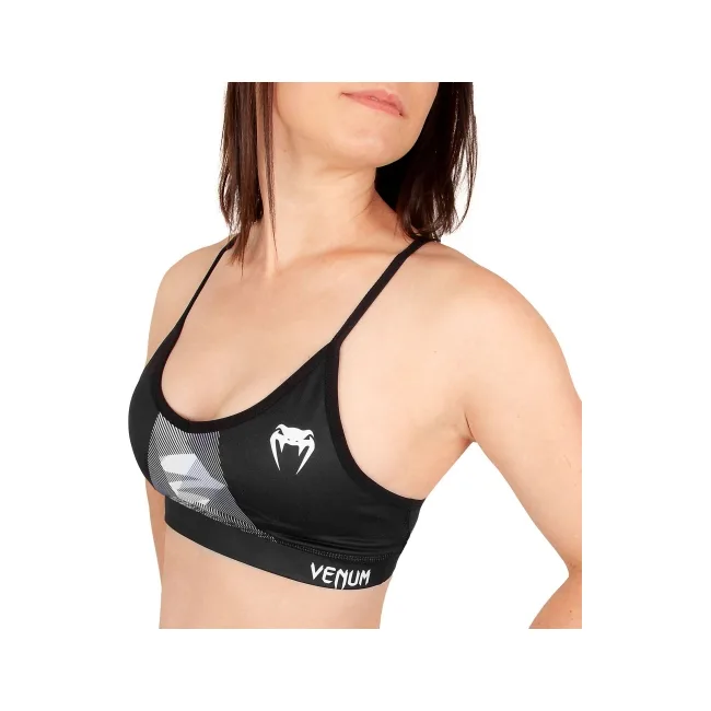 Спортивный топ VENUM Dune 2.0 Sport Bra Black White