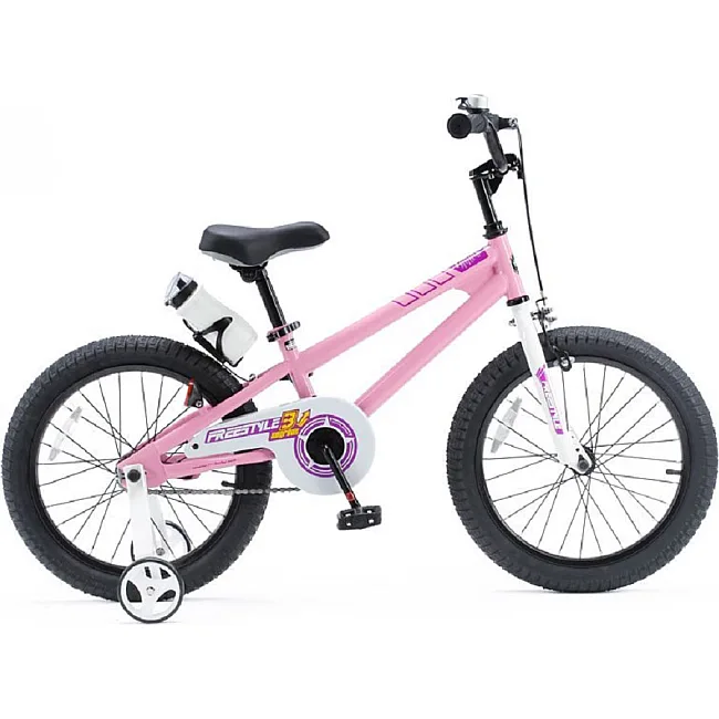 Велосипед детский ROYALBABY FREESTYLE 18", OFFICIAL UA, розовый