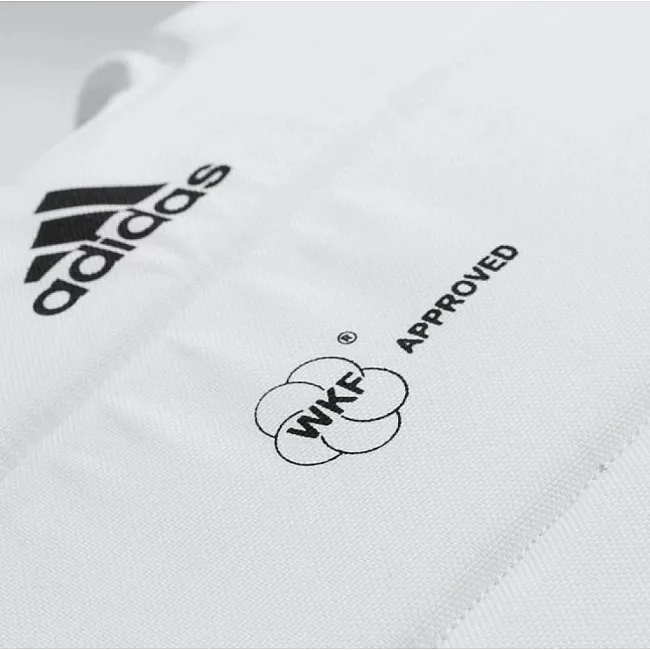 Защита туловища с лицензией WKF (белый) ADIDAS ADIP03