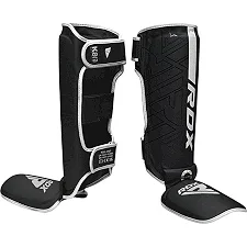 Защитные щитки для ног RDX F6 Kara MMA Shin Instep Guards Matte White