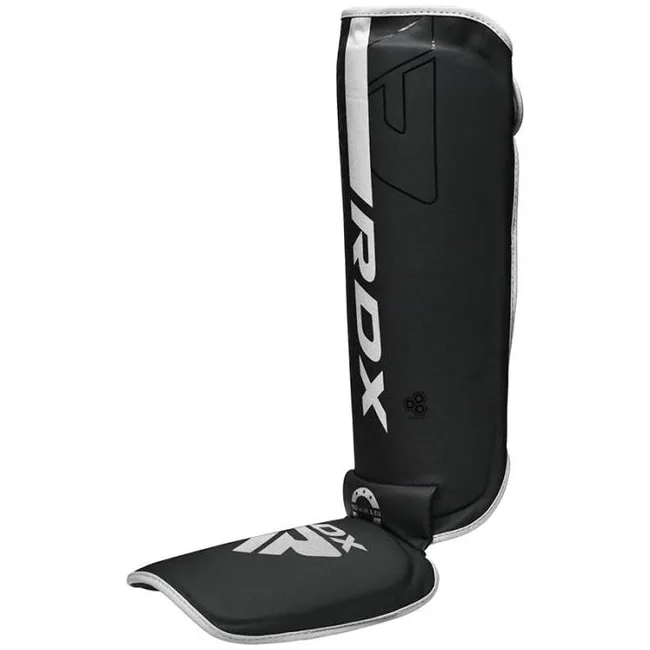 Захисні щитки для ніг RDX F6 Kara MMA Shin Instep Guards Matte White
