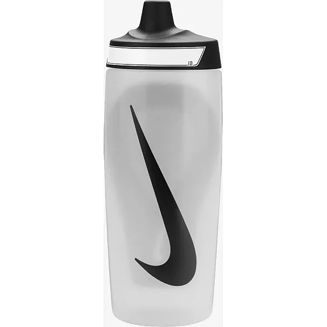 Бутылка NIKE REFUEL BOTTLE GRIP 18 OZ белый, черный 532 мл