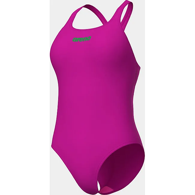 Купальник закрытый для женщин Arena TEAM SWIMSUIT SWIM PRO SOLID розовый (для женщин)