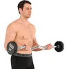 Штанга неразборная с фиксированным весом изогнутая PEV HAMMER STRENGHT TA-9978-20 (Черный)