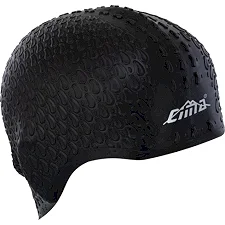 Шапочка для бассейна силиконовая на длинные волосы SP-SPORT BUBBLE PL-2988 (Черный)