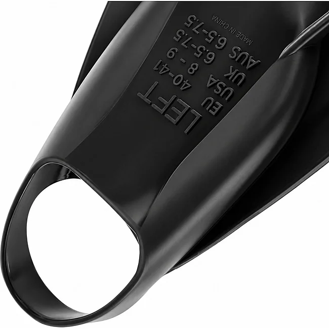 Ласти тренувальні з відкритою п'ятою MADWAVE Chaser tech M074306 (Чорний)