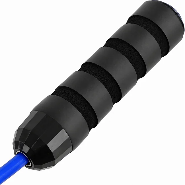 Скакалка командная длинная для групповых тренировок с-жгутом AOPI AP-3015 (Синий)