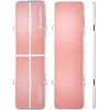 Надувной коврик Airtrack inSPORTline Airstunt 400x100x10 см, розовый