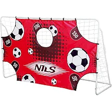Футбольные ворота с панелью и сеткой BR240P NILS 2в1 240x150cm