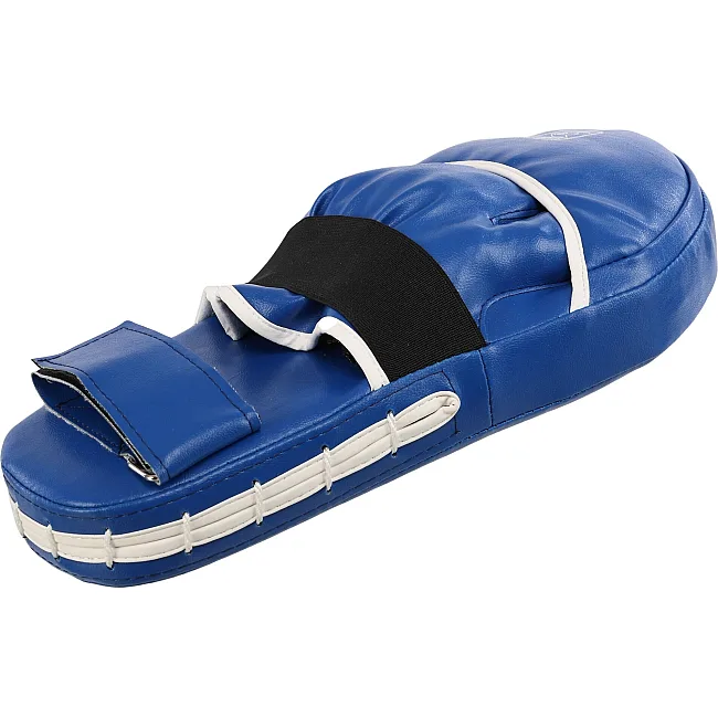 Лапа боксерская прямая тренировочная удлиненная BOXER NEW 2009-N (Синий)