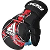 Тренировочные перчатки RDX GRAPPLING GLOVES SHOOTER NEW AURA F17 черный, красный