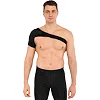 Бандаж для плеча компрессионный фиксатор плечевого сустава Shoulder Support SIBOTE ST-7493-R правый 1шт (Черный)