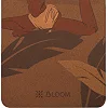 Килимок для йоги Пробковий двошаровий каучуковий Yoga mat BLOOM LB7120 183x61мx0.3cм