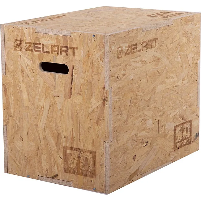 Бокс плиометрический тумба для кроссфита Плиобокс Wood Plyo box ZELART FI-3636-2 1шт 70см