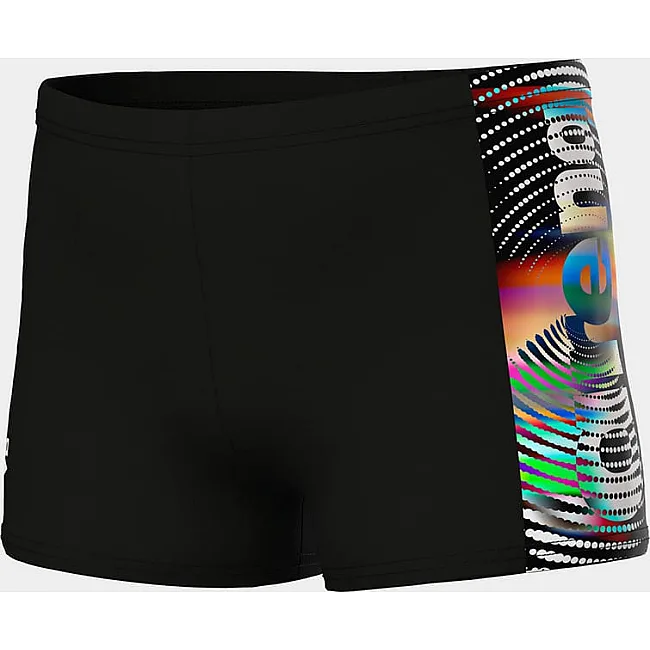 Плавки для мальчиков Arena LIT LOGO SWIM SHORT черный (для детей)