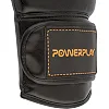 Боксерские перчатки PowerPlay 3016 Contender Черно-оранжевые