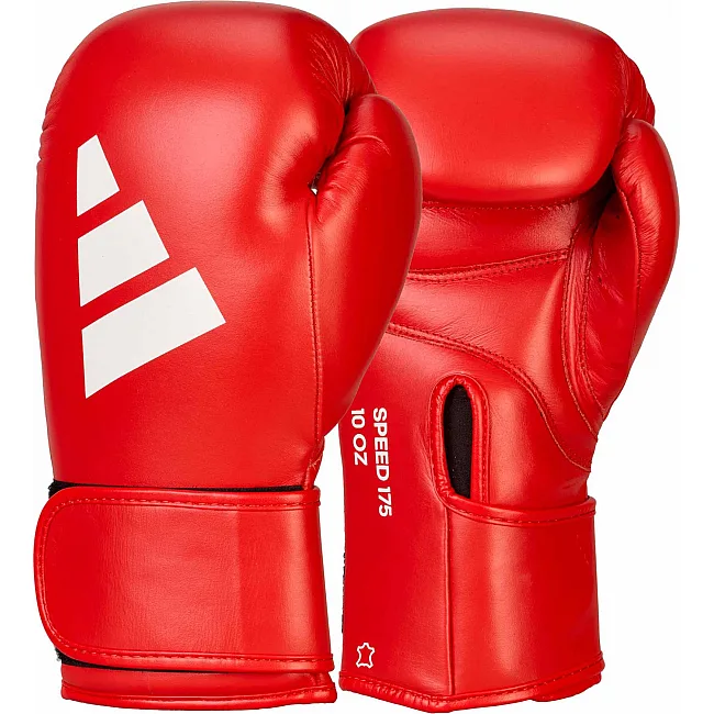 Перчатки для бокса Adidas Speed 175 | красно/белые | ADISBG175_3_0