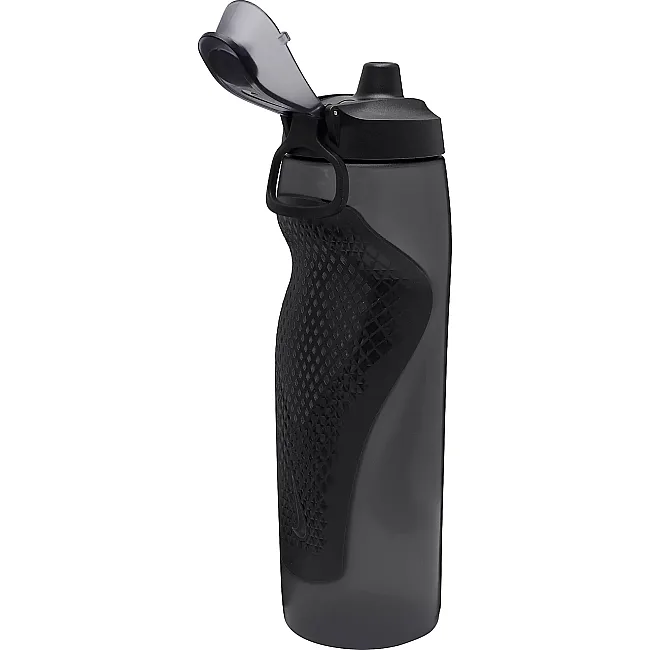 Бутылка NIKE REFUEL BOTTLE LOCKING LID 32 OZ антрацит, черный, серебристый 946 мл
