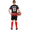 Футбольна форма дитяча із символікою клубу AC MILAN домашня 2026 SP-SPORT CO-7357 (Червоний-чорний)