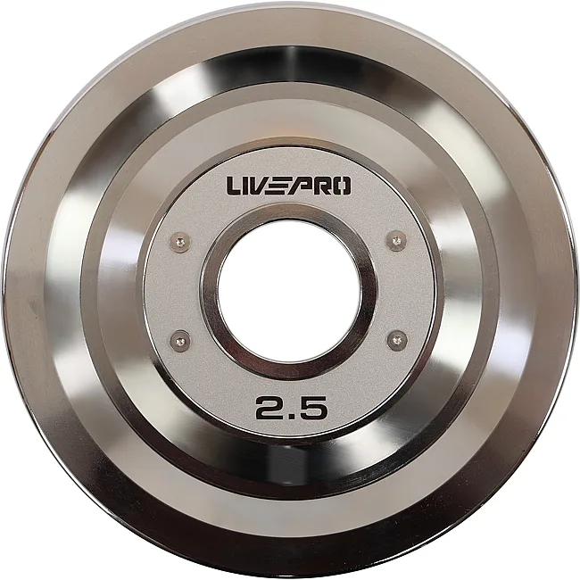 Млинці диски сталеві 2 Handle металева втулка LiveUp LP8338-2_5 ø51мм 2,5кг