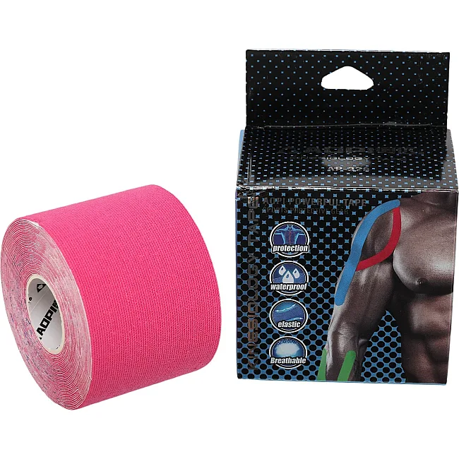 Кинезио тейп для лица и тела Kinesio tape AOPI AP-328 (Малиновый)
