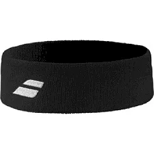 Связка BABOLAT LOGO HEADBAND BLACK/BLACK