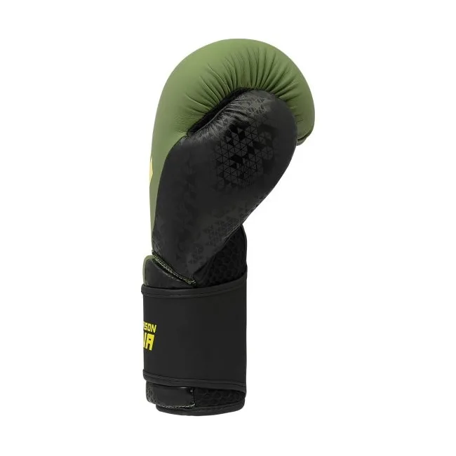 Рукавички для боксу ADIDAS X ANDERSON SILVA 50 | зелений/чорний/жовтий | ADIAS50TG